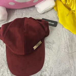 Bebe Maroon  Hat